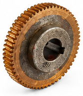 Worm Wheel (R.H) Ø25mm × 60T