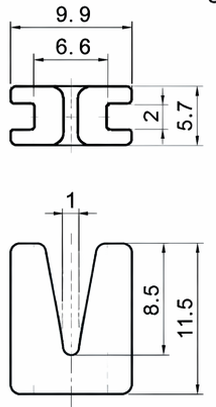 Technical drawing and dimensions for TSP 83077-00