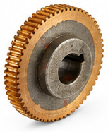 Worm Wheel (L.H) Ø25mm × 60T