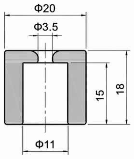 Technical drawing and dimensions for TSP 76138-00