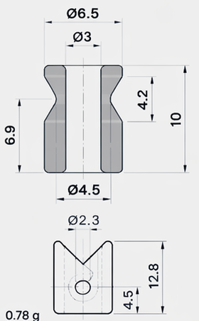 Technical drawing and dimensions for TSP 76247-00