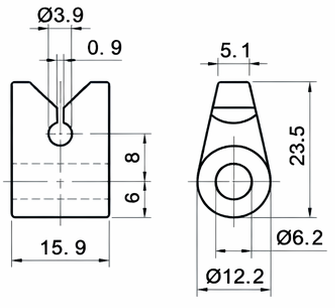 Technical drawing and dimensions for TSP 83228-00