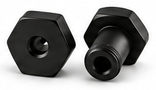 Quadrant Lever Hex Stud Ø8mm × 11.5mm