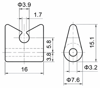 Technical drawing and dimensions for TSP 83345-00