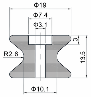 Technical drawing and dimensions for TSP 53213-00