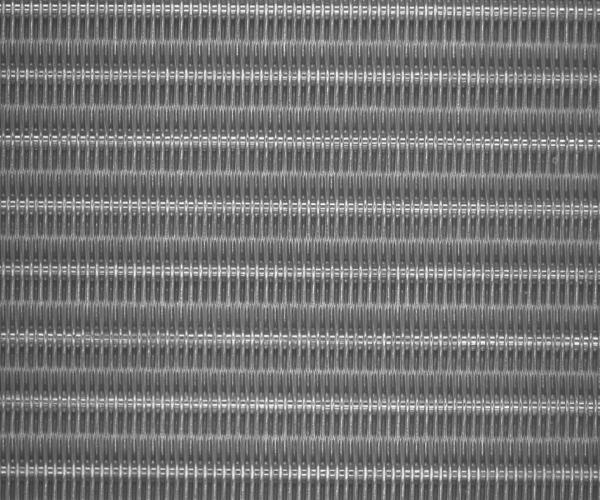 Close view of Dutch weave metal mesh, example 1