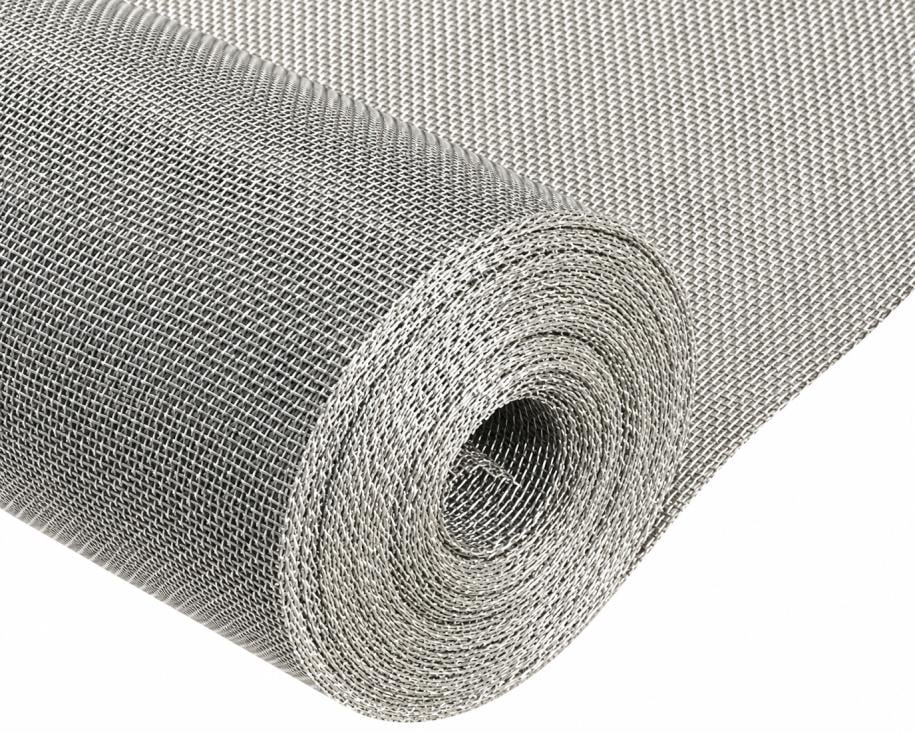 Representative woven wire mesh roll