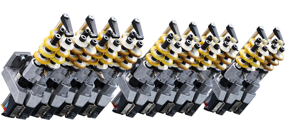 Friction units fitted with polyurethane and ceramic discs