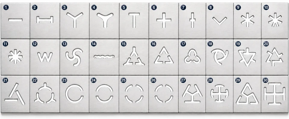 Representative capillary profiles.