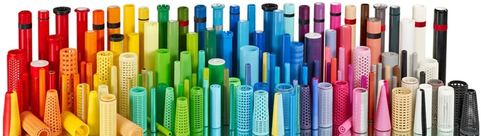 Plastic Dye Tubes & Cones